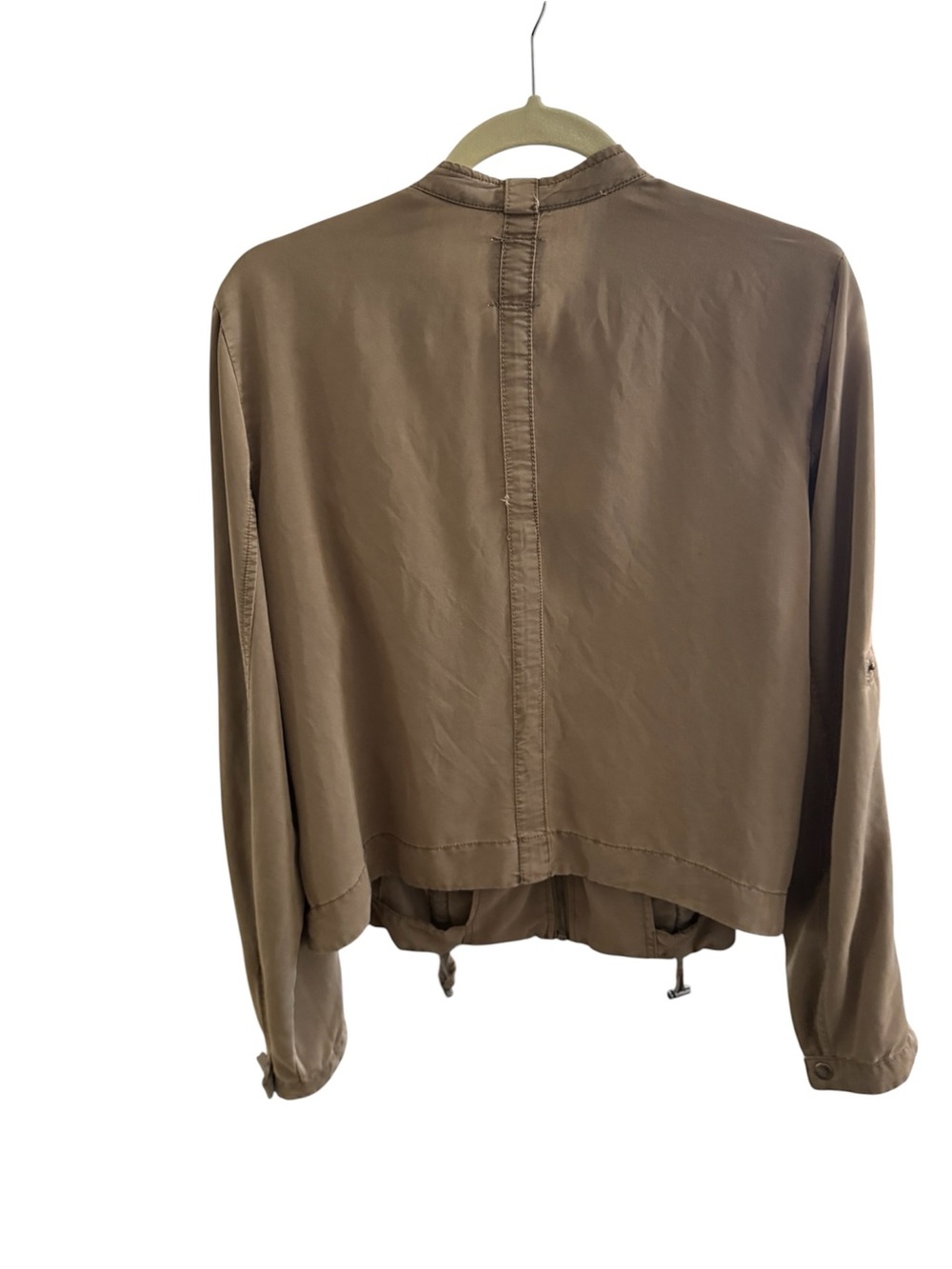 Smart Set Brown Lightweight Bomber Jacket - Picture 2 of 4